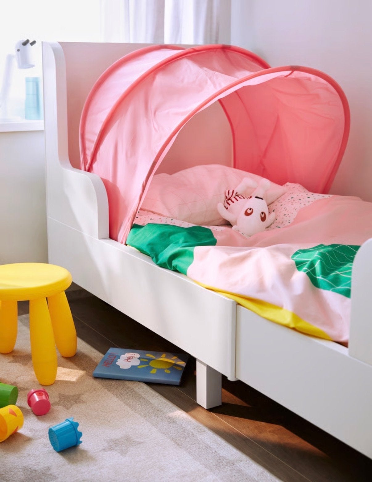 IKEA bedtent roze, Ophalen, Zo goed als nieuw