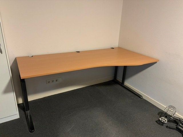 Bureau, Huis en Inrichting, Ophalen, Gebruikt, 100 cm, Computerbureau