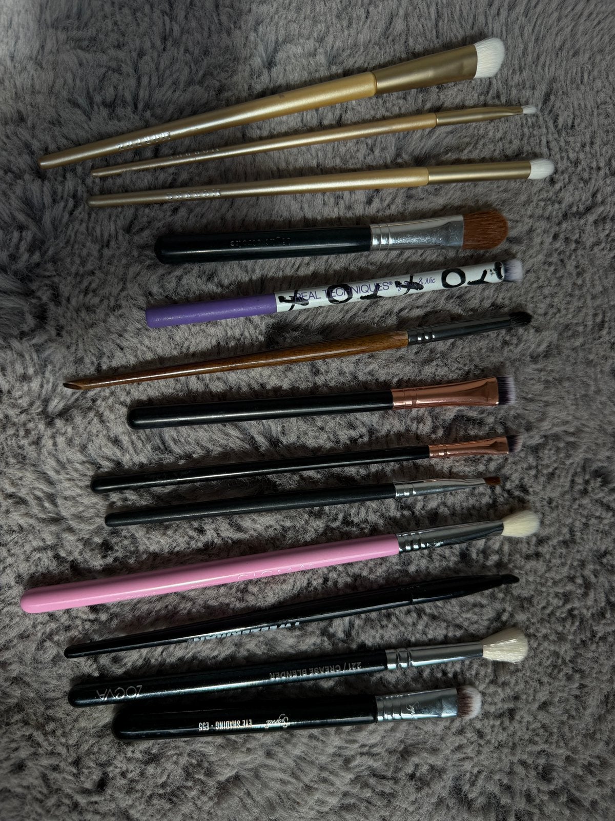 Set of brushes for eyes, Ophalen of Verzenden, Zo goed als nieuw, Vulpen, Overige merken