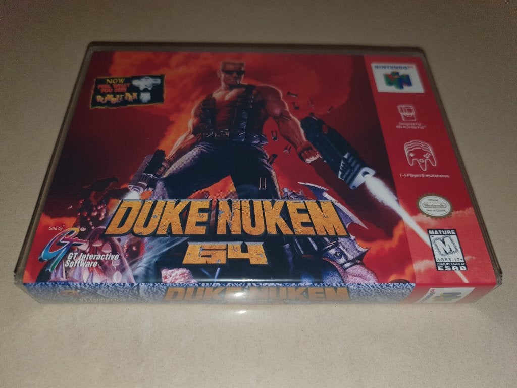 Duke Nukem 64 N64 Game case, Spelcomputers en Games, Games | Nintendo 64, Shooter, Verzenden, 1 speler, Zo goed als nieuw