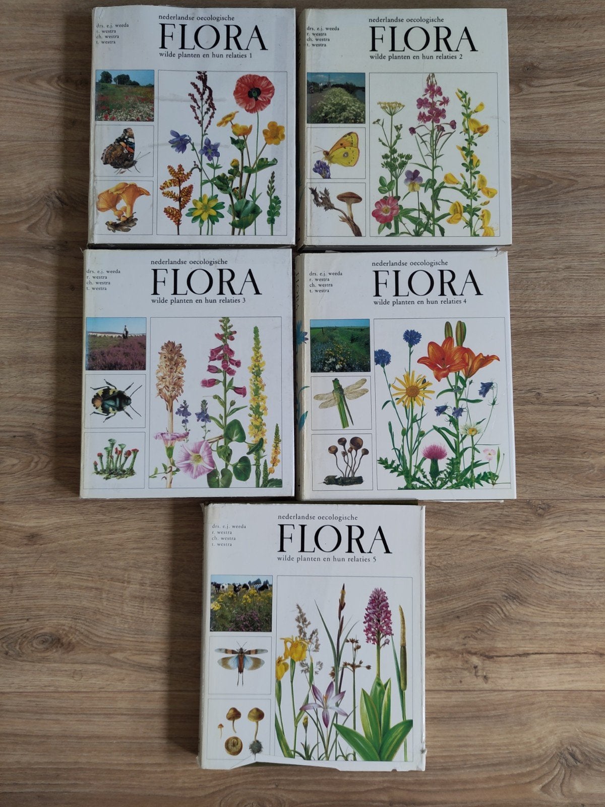 Nederlandse Oecologische Flora 5 delen Weeda, Boeken, Weeda, Natuurwetenschap, Ophalen, Gelezen