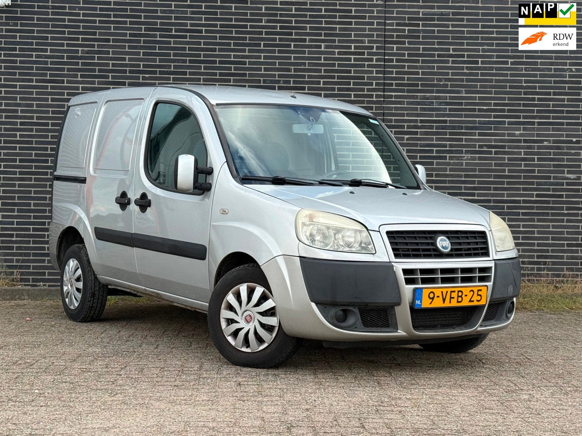 Fiat Doblò 1.3 MultiJet Top Airco, APK, NAP!, Auto's, Voorwielaandrijving, Parkeersensor, Gebruikt, 4 cilinders