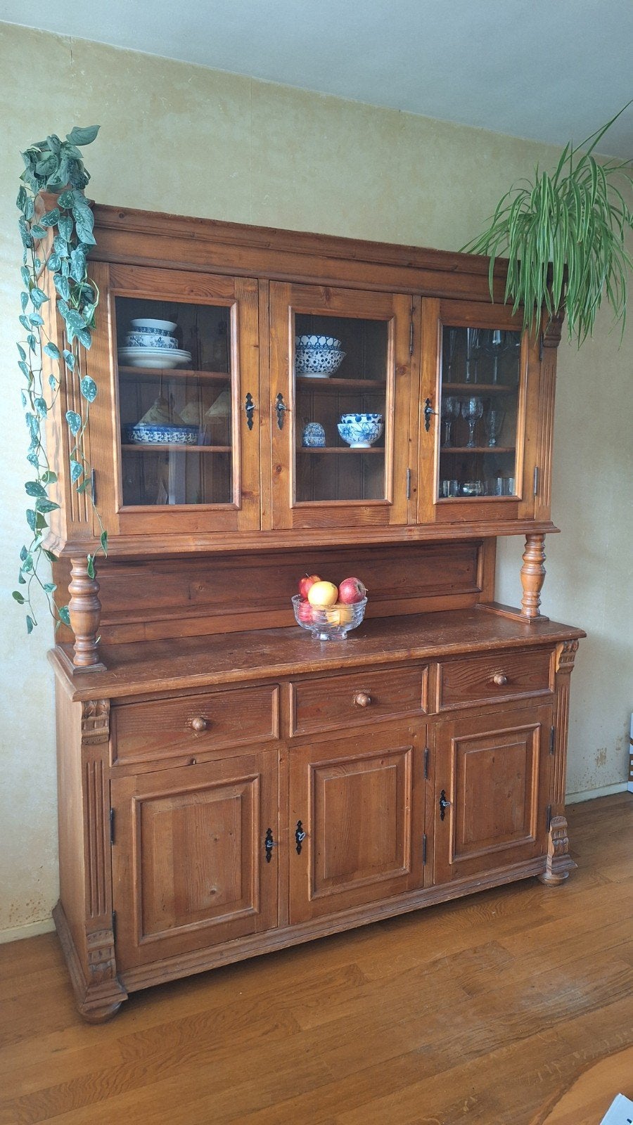 Buffetkast, Huis en Inrichting, Ophalen, Gebruikt, 200 cm of meer, Glas