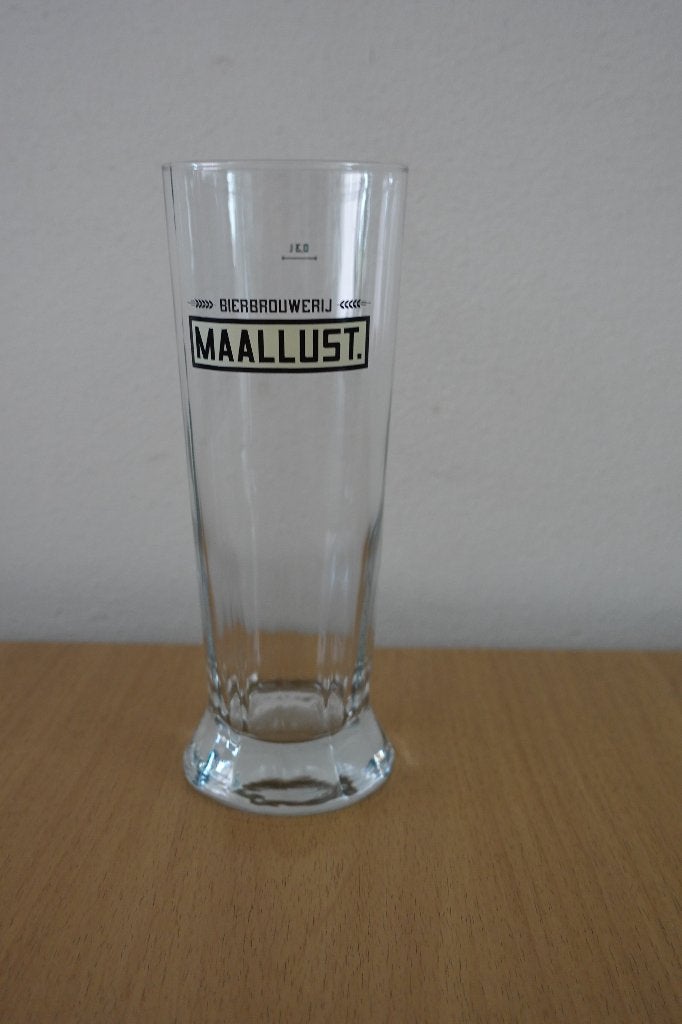 Bierglas Brouwerij Maallust, Ophalen of Verzenden, Nieuw, Glas of Glazen, Overige merken