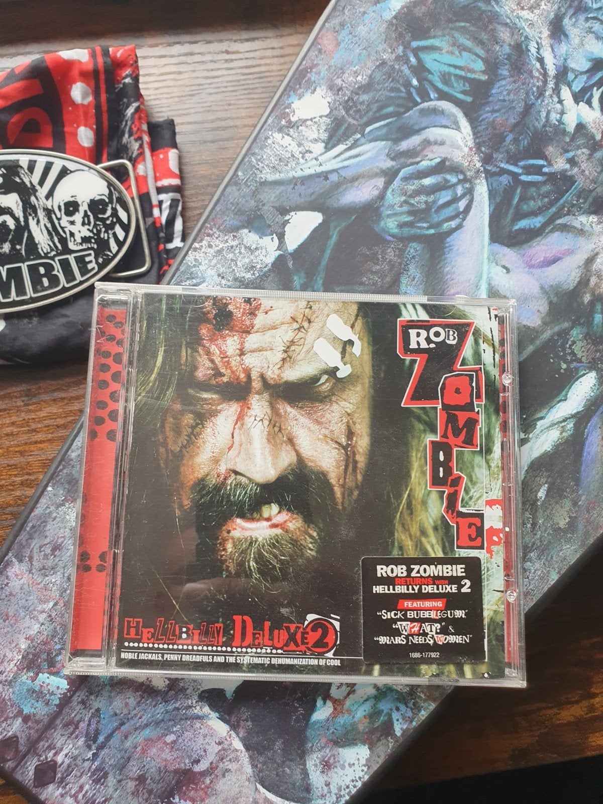 Rob Zombie Hellbilly Deluxe 2 Coffin Box Special Edition, Boxset, Hardrock, Ophalen of Verzenden, Zo goed als nieuw