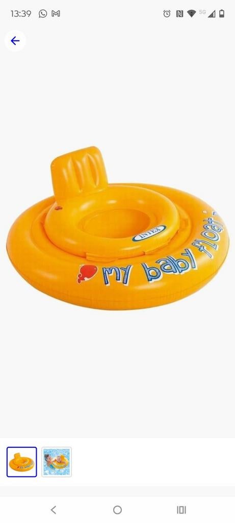 Baby float geel voor baby's, Ophalen, Jongetje of Meisje, Overige maten, Zo goed als nieuw