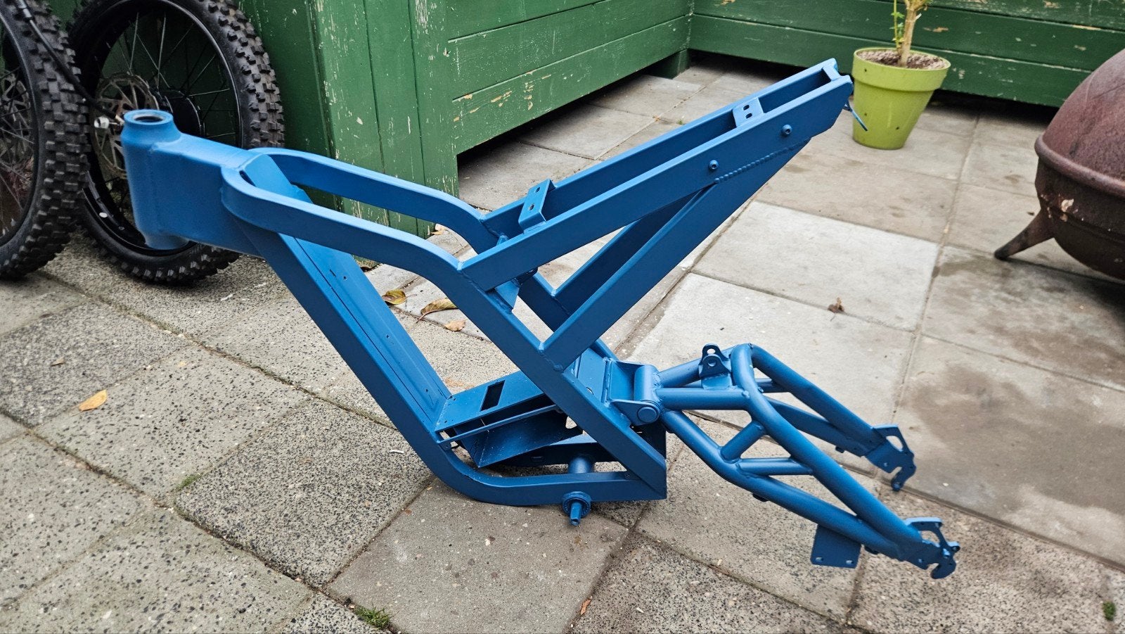 OUXI GT2000 Frame met achterbrug - Zo goed als nieuw, Ophalen of Verzenden, Zo goed als nieuw, Frame, OUXI