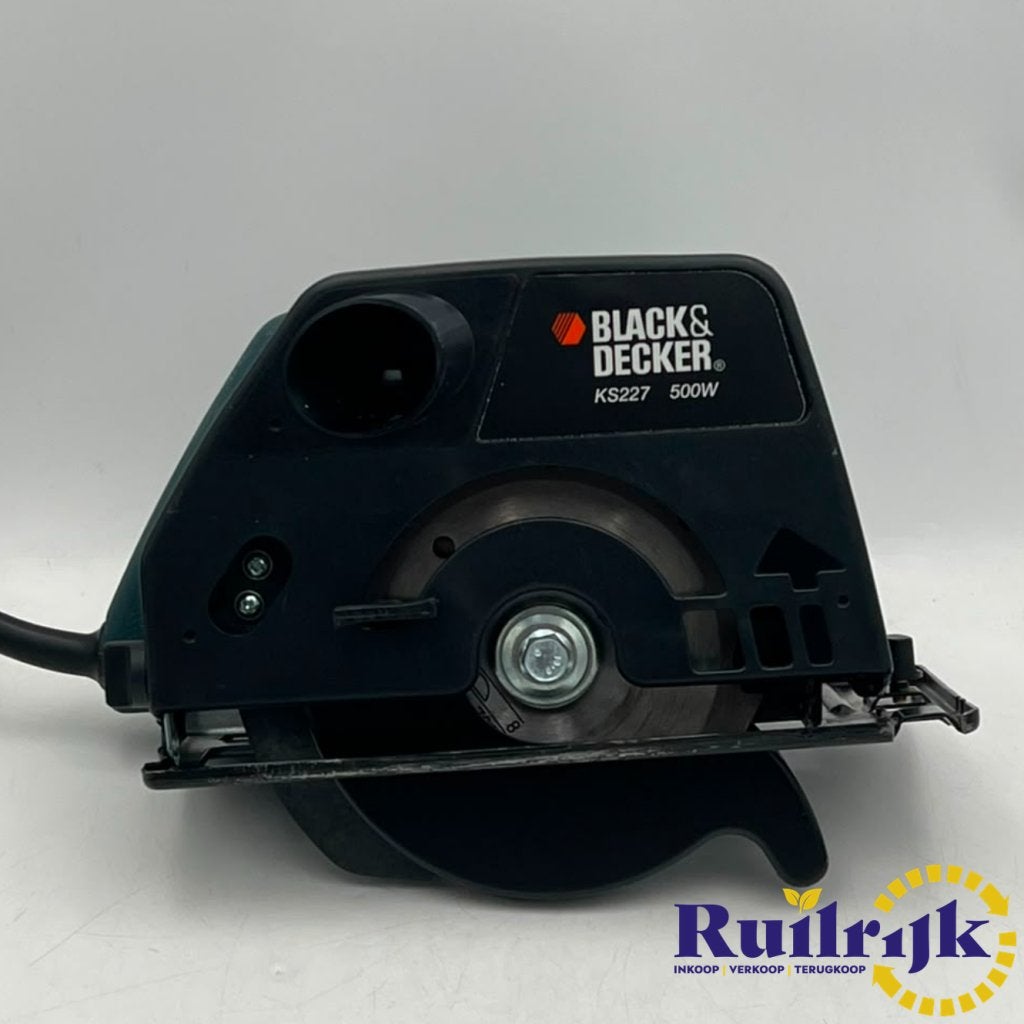 Black & Decker KS227 Cirkelzaag Incl 2 zagen - Met garantie, Black en Decker, Zo goed als nieuw, Support@blackendecker.com, 701 E. Joppa Road
Towson, MD 21286
USA