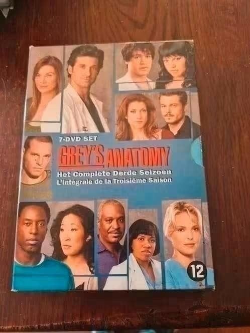 Grey's Anatomy - Het Complete Derde Seizoen (7-DVD Set), Ophalen of Verzenden