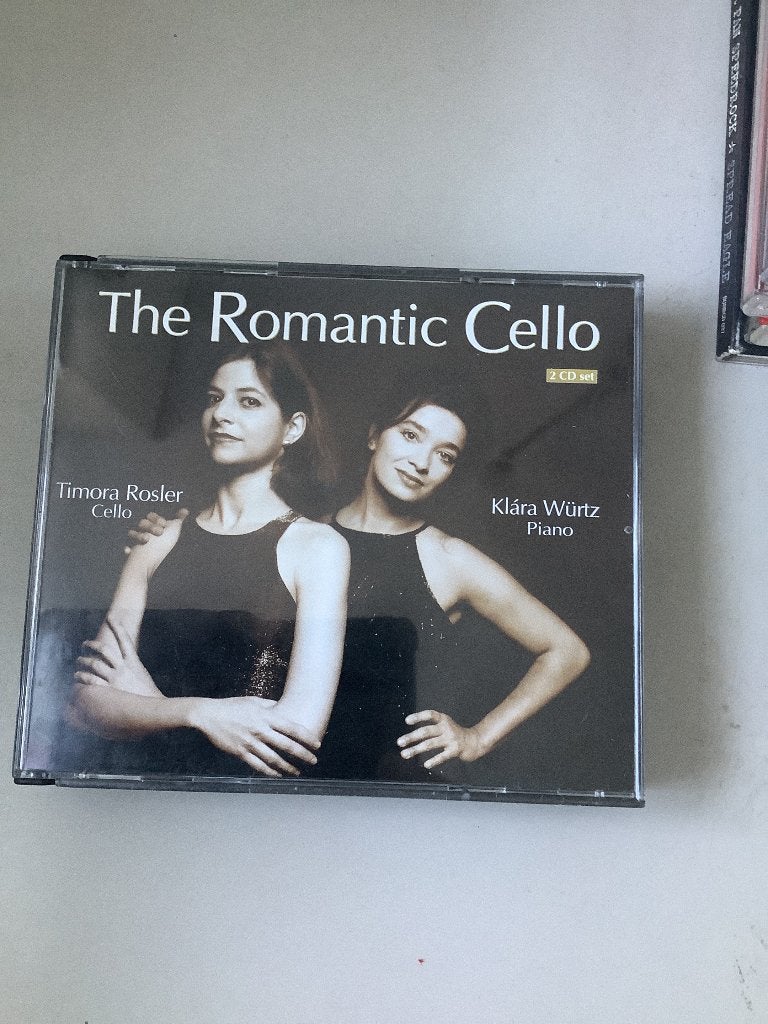 The romantic cello,Timor’s roeleren & Klara wurtz. (2 cd’s), Ophalen of Verzenden, Zo goed als nieuw