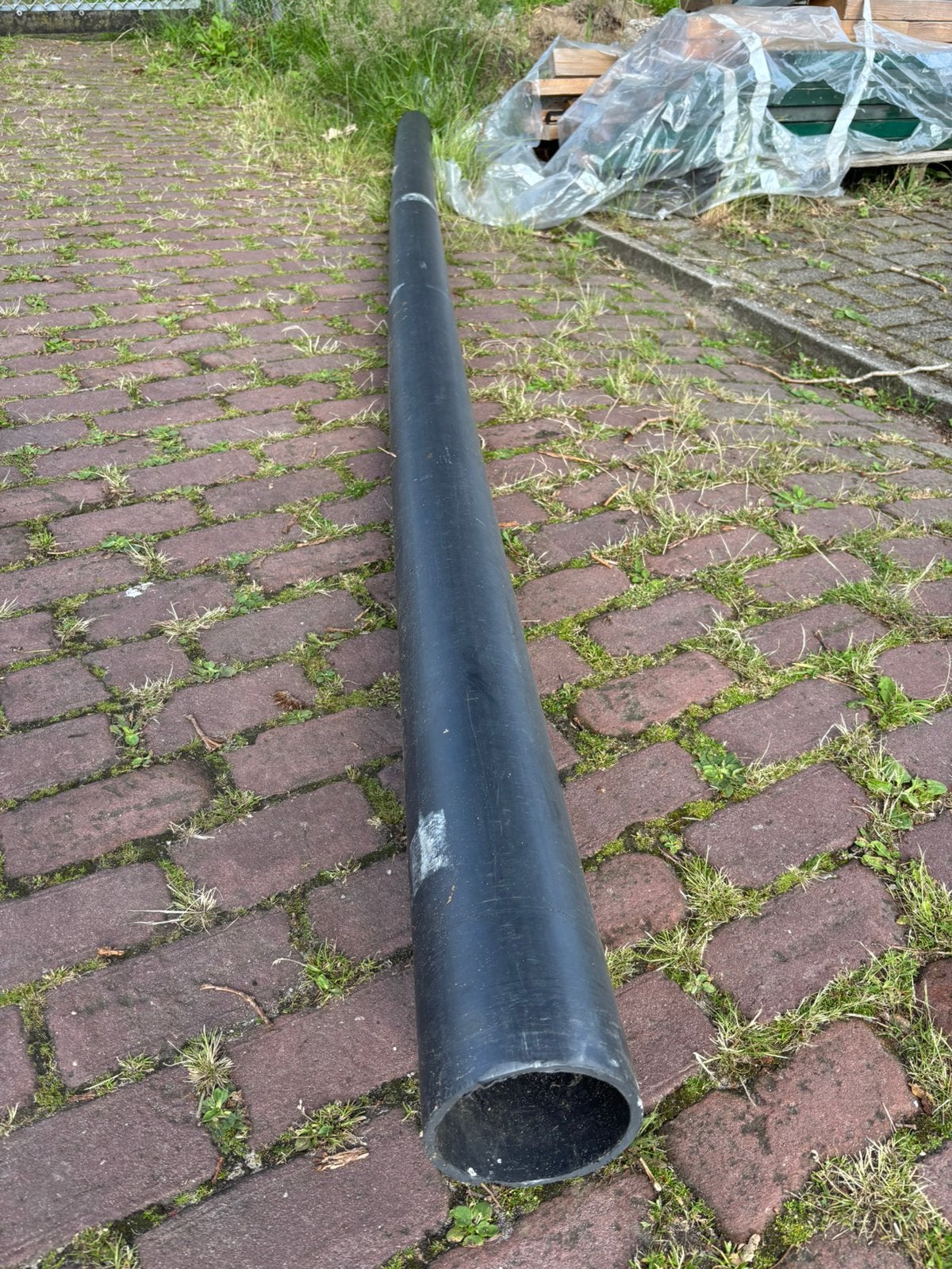 Pvc buis 125 mm dikwandig 350 cm, Ophalen, Pvc, Zo goed als nieuw, Rechte buis