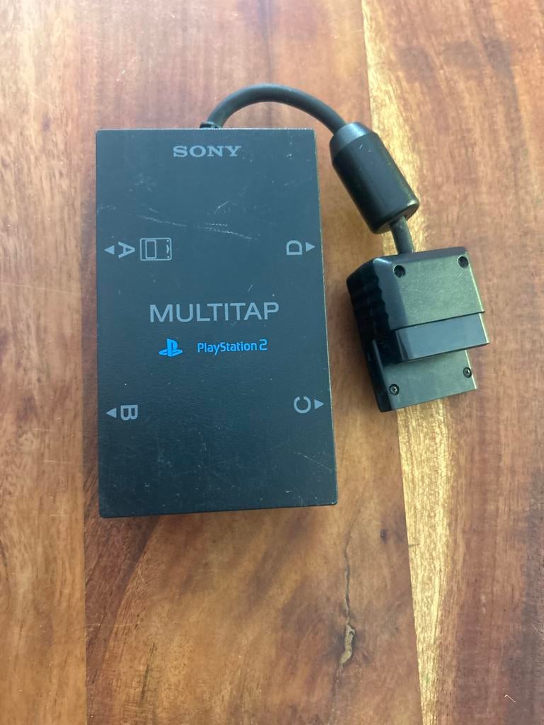 Multitap-adapter Sony play station 2, Spelcomputers en Games, Spelcomputers | Sony PlayStation 2, Ophalen of Verzenden, Gebruikt