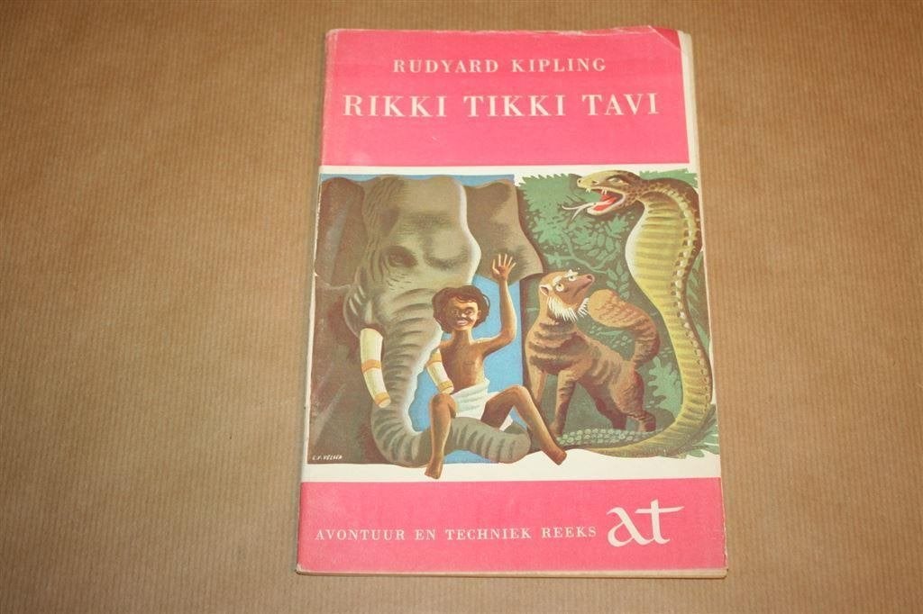 Rikki Tikki Tavi - Kipling - Avontuur en techniek 1950, Ophalen of Verzenden, Gelezen