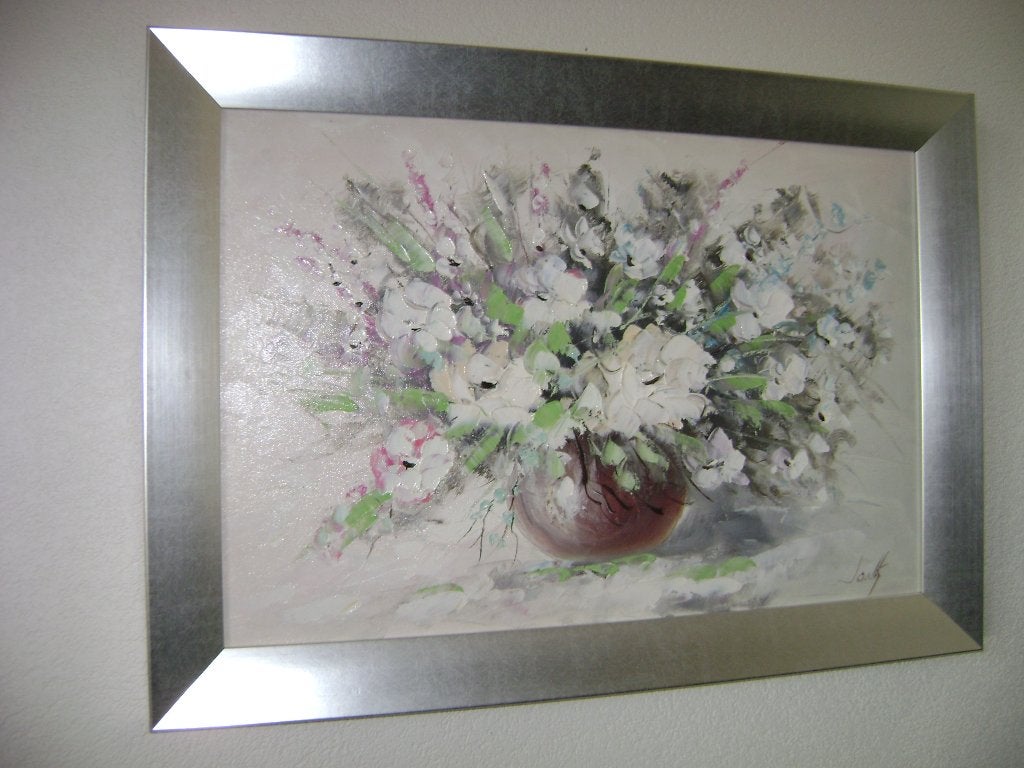 schilderij Jonk, Antiek en Kunst, Ophalen, Doek, Impressionistisch, Gesigneerd