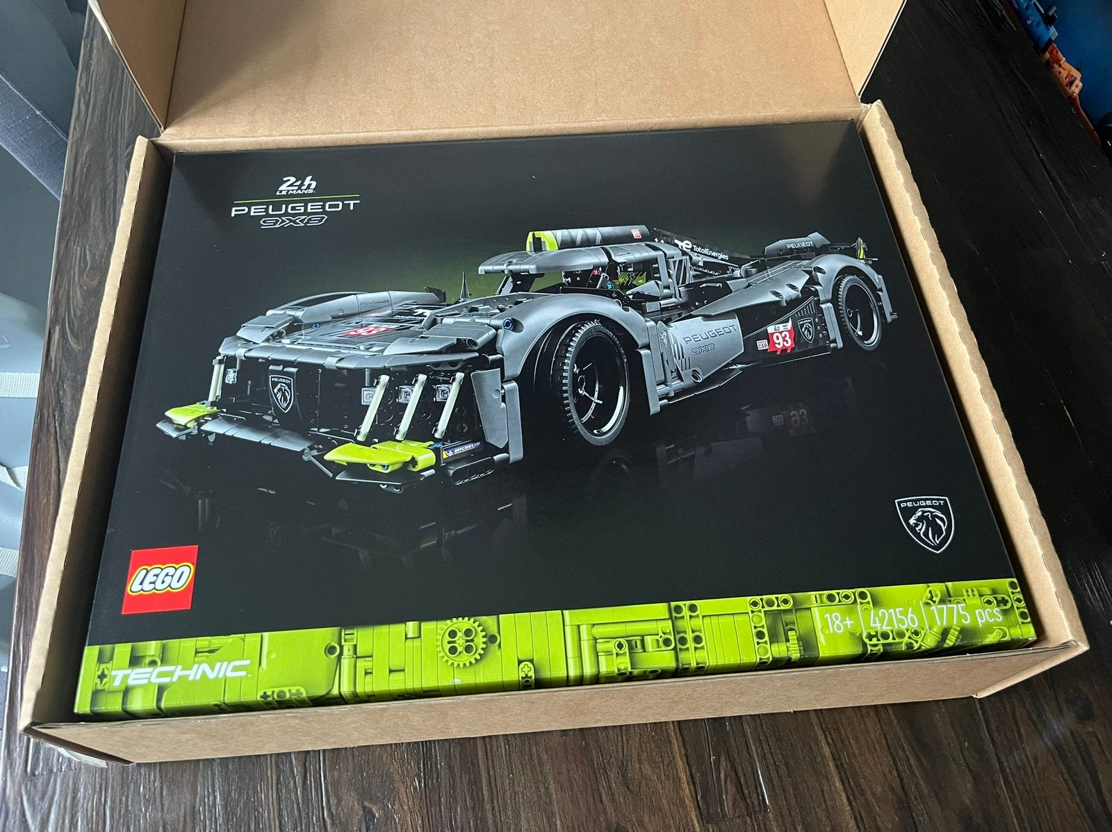 LEGO Technic PEUGEOT 9X8 24H Le Mans Hybrid (42156) *NIEUW*, Lego, Nieuw, Ophalen of Verzenden, Technic