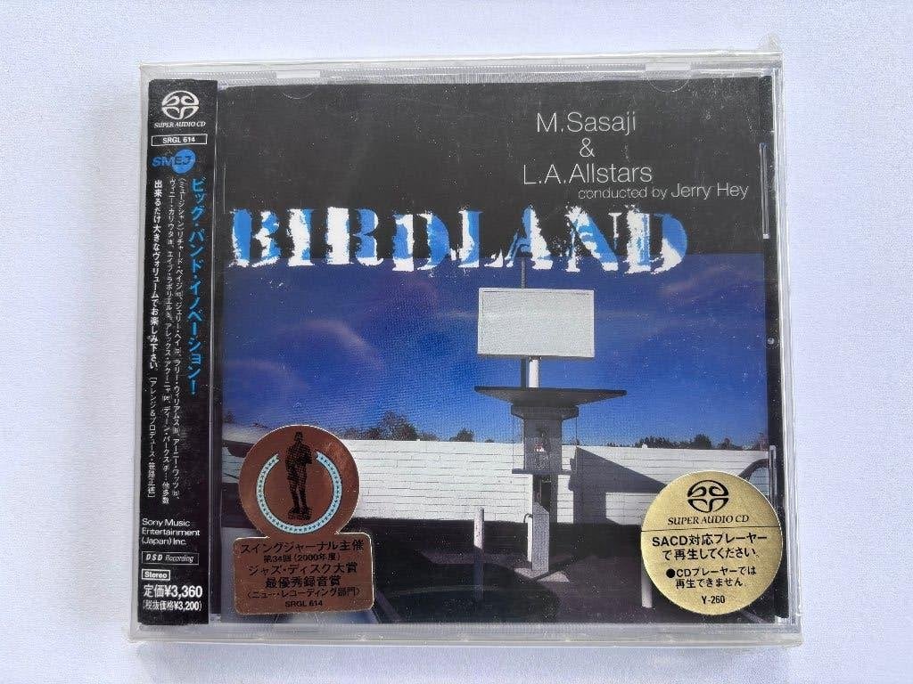 Birdland - M.Sasaji & L.A.Allstars - SACD mint, Ophalen of Verzenden, Nieuw in verpakking, Jazz, Album