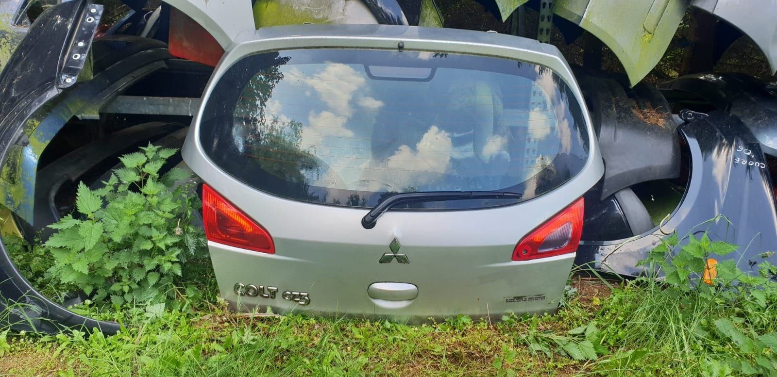 MITSUBISHI COLT ACHTERKLEP BJ 2008, Gebruikt, -, Ophalen of Verzenden, Achter