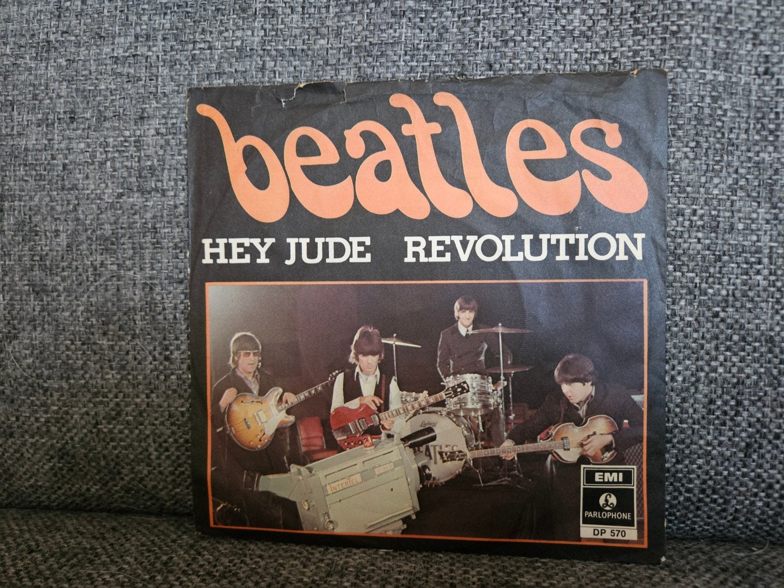 The Beatles - Hey Jude / Revolution ), Cd's en Dvd's, 7 inch, Ophalen of Verzenden, Zo goed als nieuw, Fotohoes
