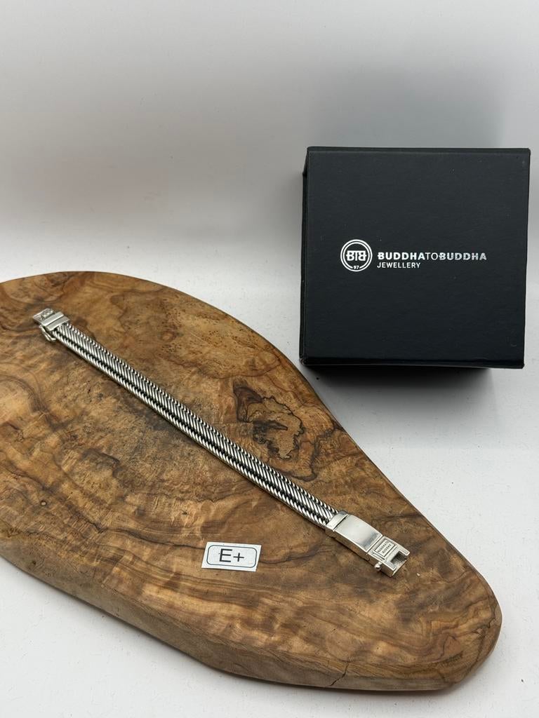 “LEGEND” buddha to buddha 21cm• Maat: E+ “NIEUWSTAAT”, Ophalen of Verzenden, Zo goed als nieuw, Zilver, Zilver