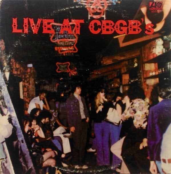 live at CBGBs/v/a-garage/punk/art-ZELDZAAM-2x vinyl lp-klaph, Inclusief binnenhoes, Gebruikt, Verzenden, Dubbel-LP