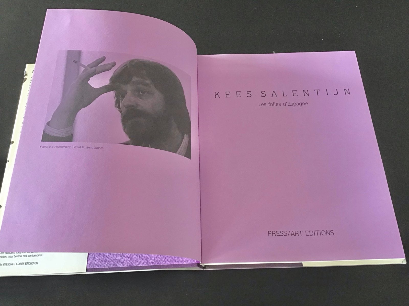 Kees Salentijn - Les Folies d’Espange 1991 Kunstboek, Boeken, Ophalen of Verzenden, Zo goed als nieuw, Schilder- en Tekenkunst