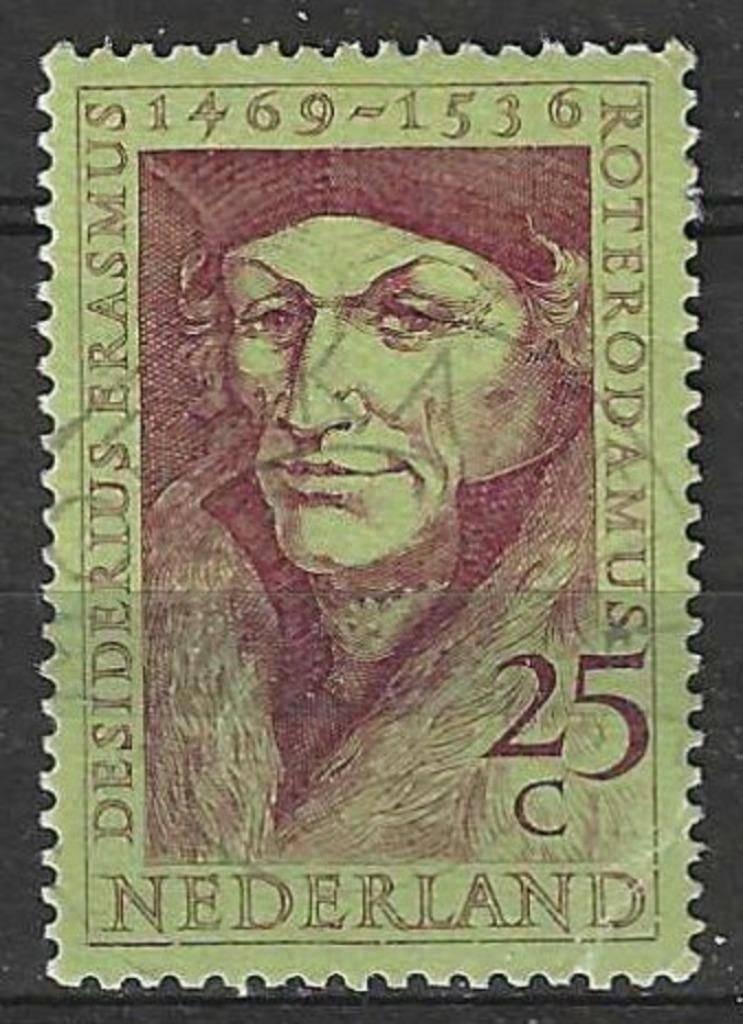 Nederland 1969 - Yvert 899 - Desiderius Erasmus (ST), Verzenden, Gestempeld