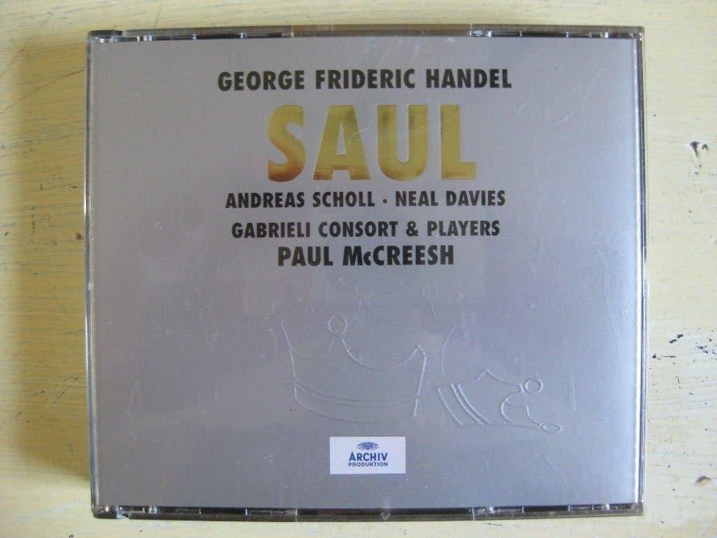 Handel: oratorium Saul: Scholl, Davies, McCreesh, Gebruikt, Boxset, Ophalen of Verzenden, Classicisme