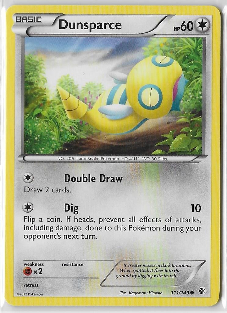 Boundaries Crossed,  Dunsparce [common] 111/149, Verzenden, Nieuw, Losse kaart