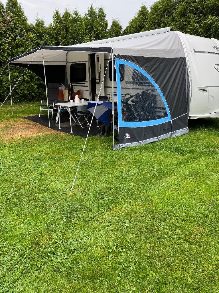 Zeer nette caravanluifel Panorama incl zij- en voorwanden., Caravans en Kamperen, Voortenten en Luifels, Ophalen, Zo goed als nieuw