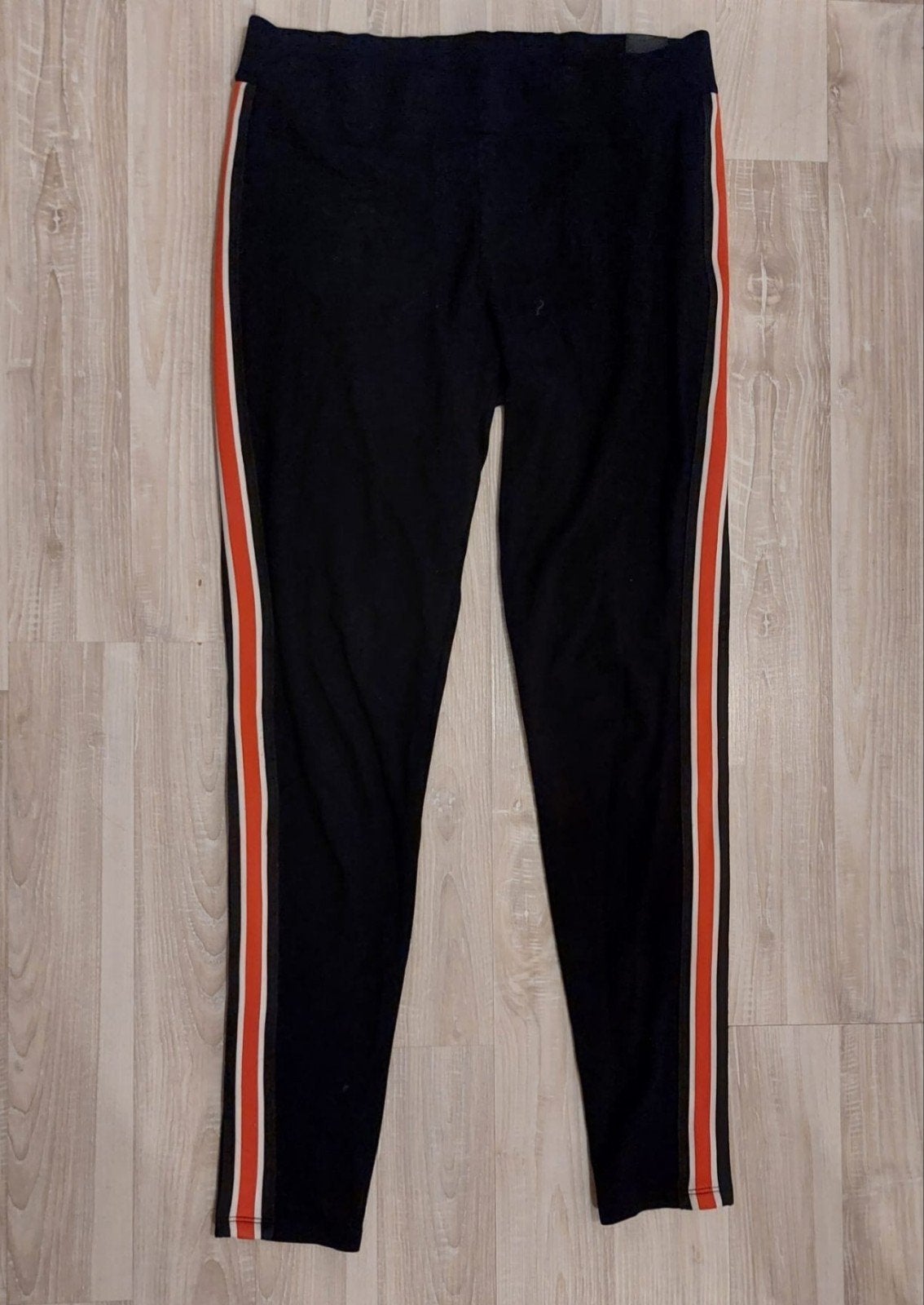 Coolcat dames legging met zijstrepen - Maat L, Zwart, Maat 42/44 (L), Ophalen of Verzenden, Zo goed als nieuw