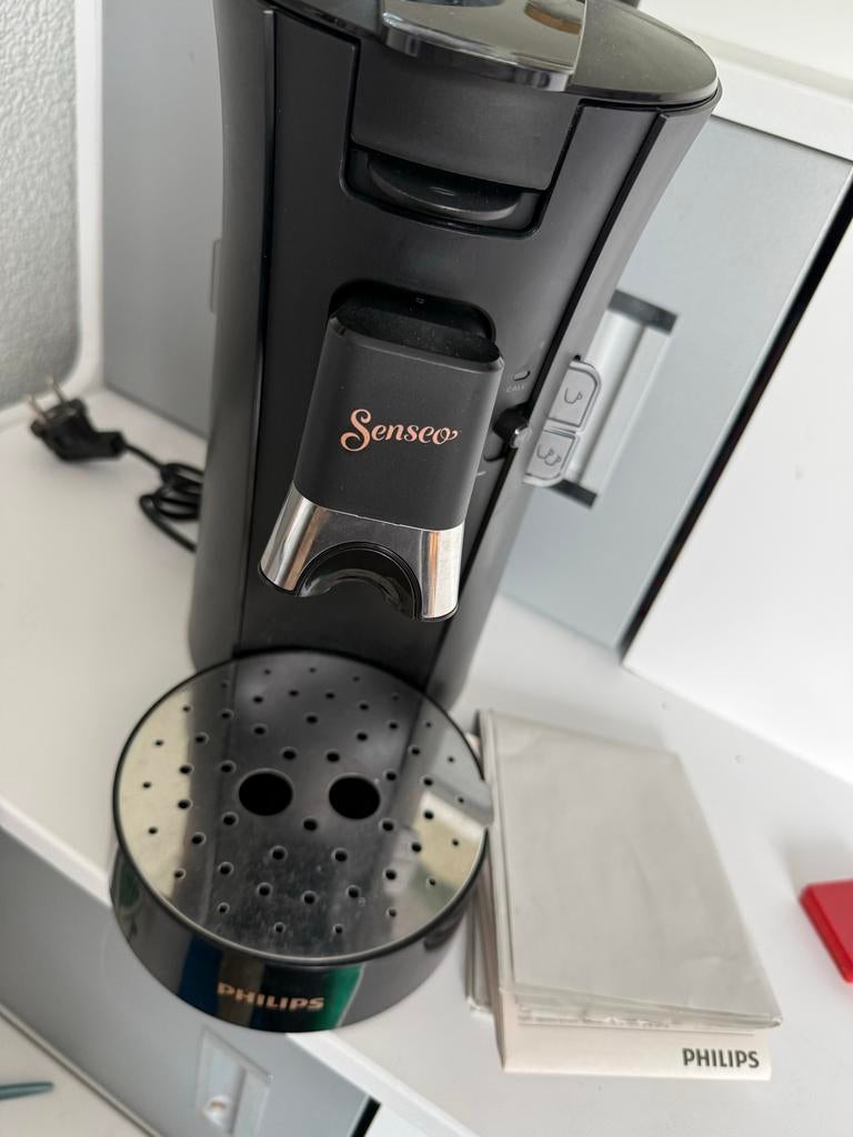 Philips Senseo Original koffiepadapparaat - Zwart, Gebruikt, Koffiemachine, Ophalen of Verzenden, 2 tot 4 kopjes