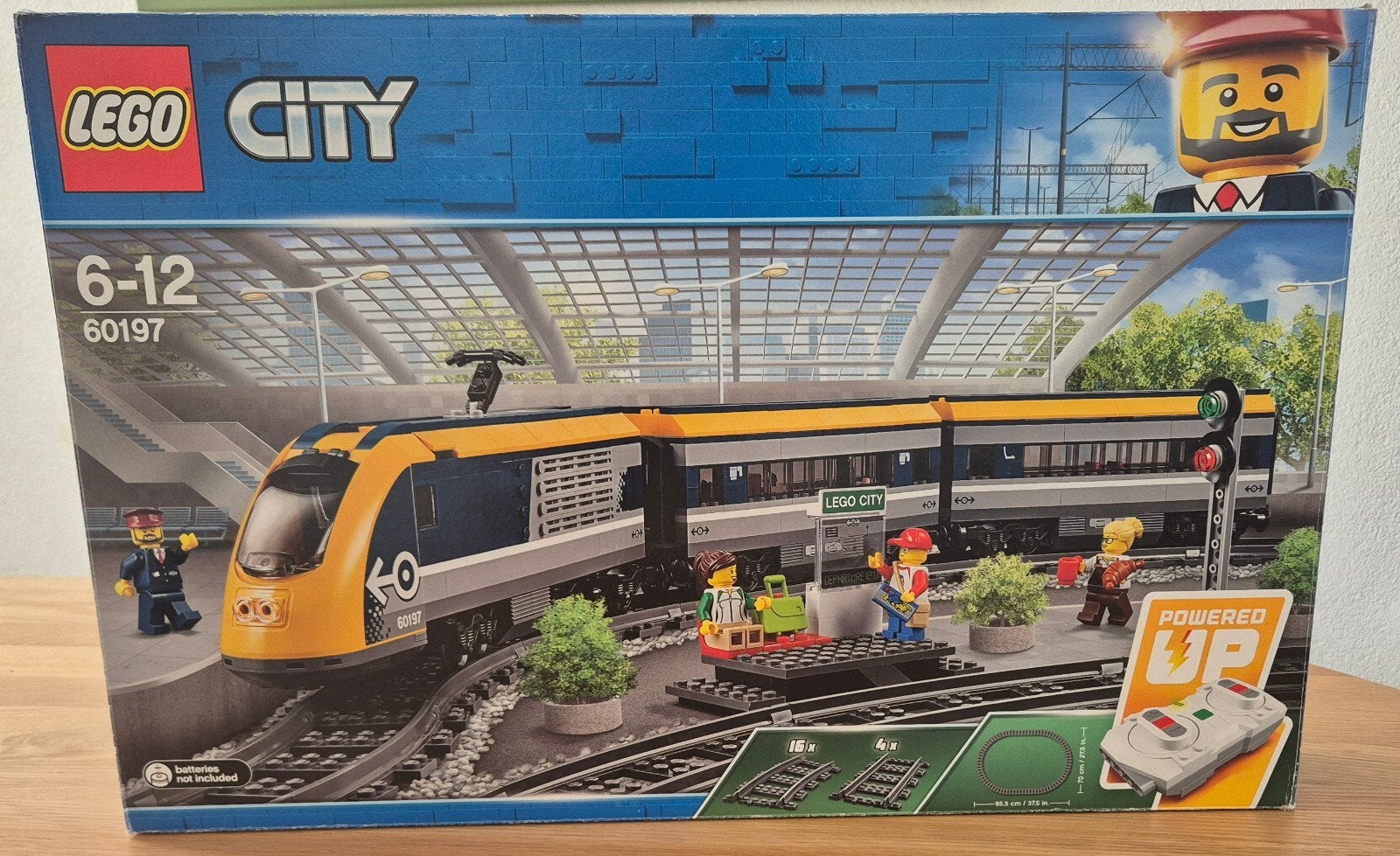 LEGO City Passagierstrein 60197 met Powered Up, Ophalen, City, Lego, Zo goed als nieuw