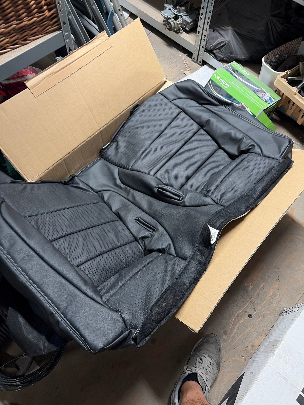 Ford Mustang 2015-2019 Achterbank Leder Zwart Nieuw, Ophalen, Nieuw, Ford