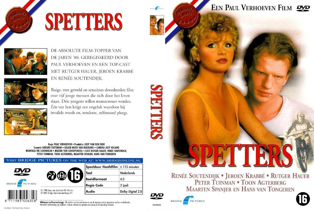 Spetters - Paul Verhoeven - 1980, Cd's en Dvd's, Dvd's | Nederlandstalig, Vanaf 16 jaar, Verzenden, Drama, Zo goed als nieuw