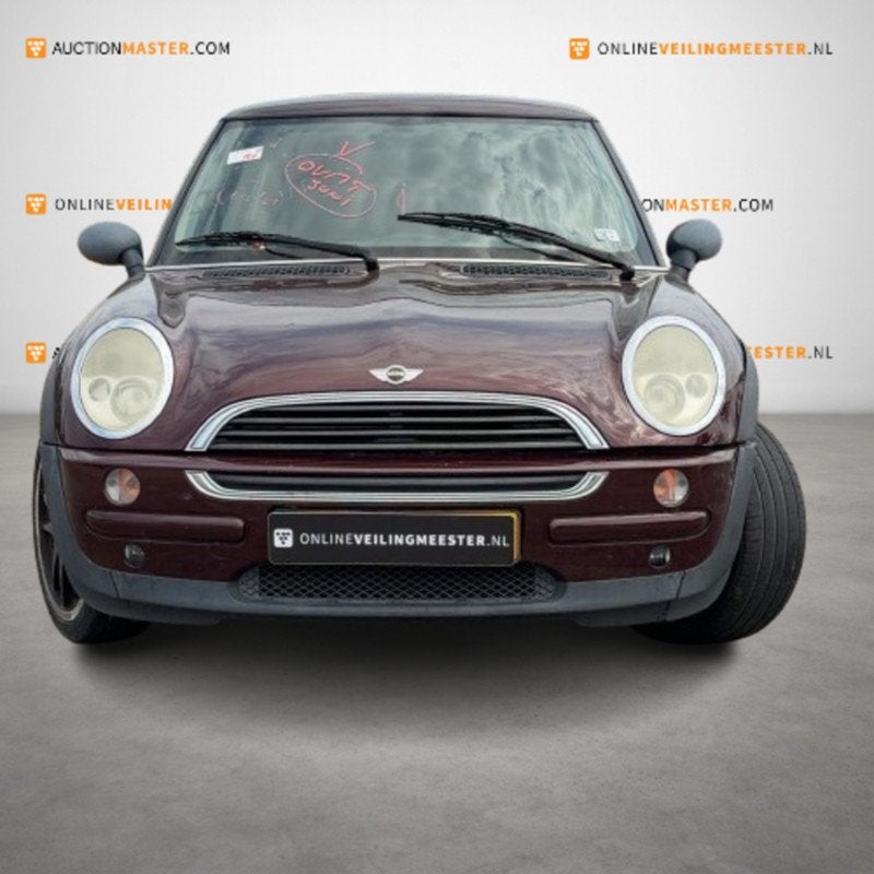 Personenauto, MINI, 3-Deurs, 1.6 One Salt, Rood, 2002, Overige modellen, Overige carrosserieën, Overige brandstoffen, Bedrijf