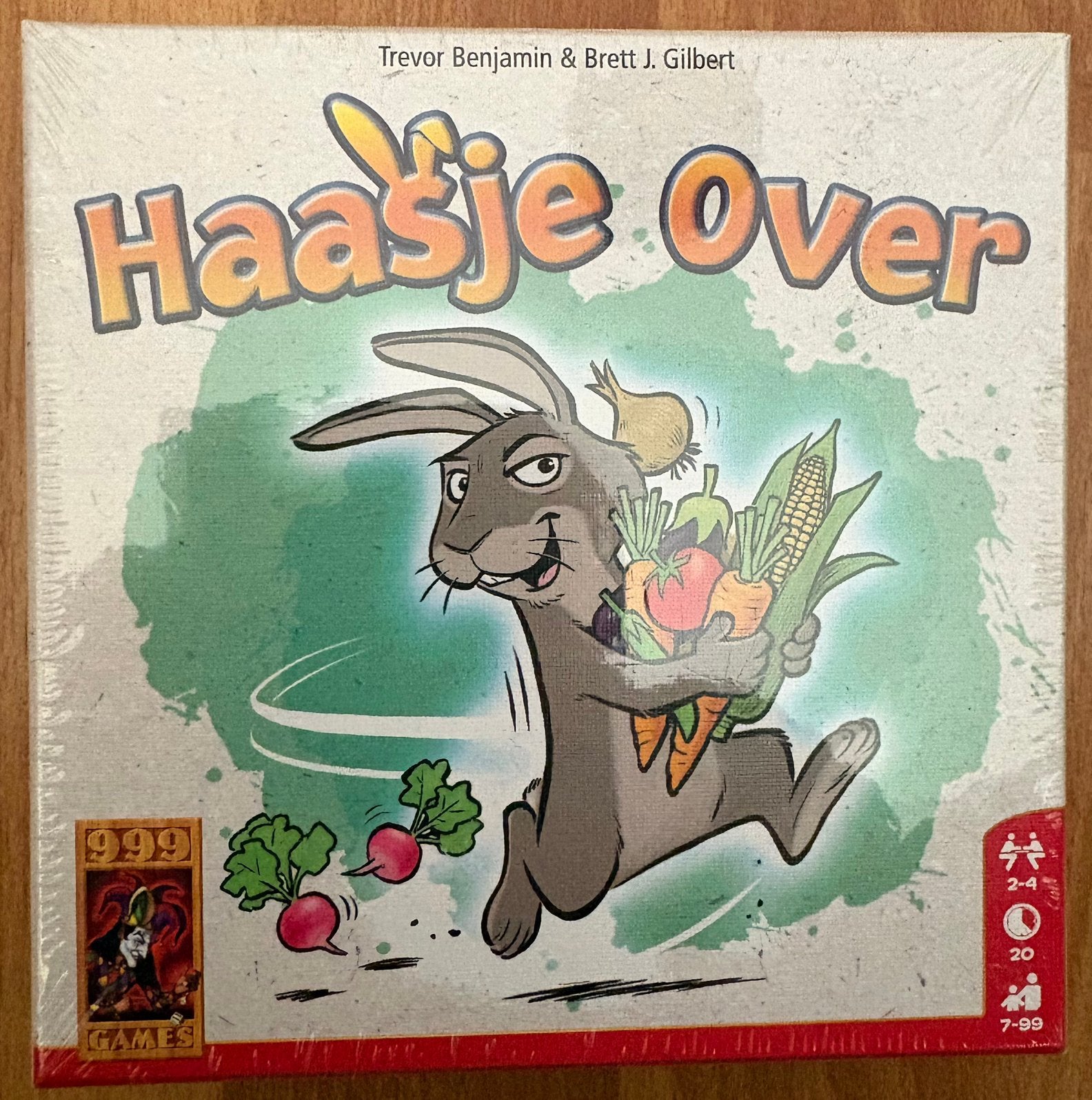 Spelletje - Haasje over; 999 games, Een of twee spelers, Ophalen of Verzenden, Nieuw