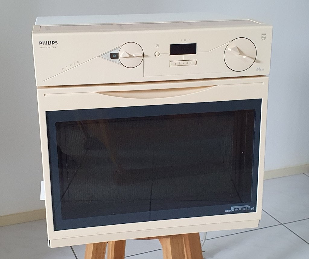 Magnetron Philips type Space Cube 40, Witgoed en Apparatuur, Magnetrons, Gebruikt, Vrijstaand, Magnetron, Minder dan 45 cm, Ophalen