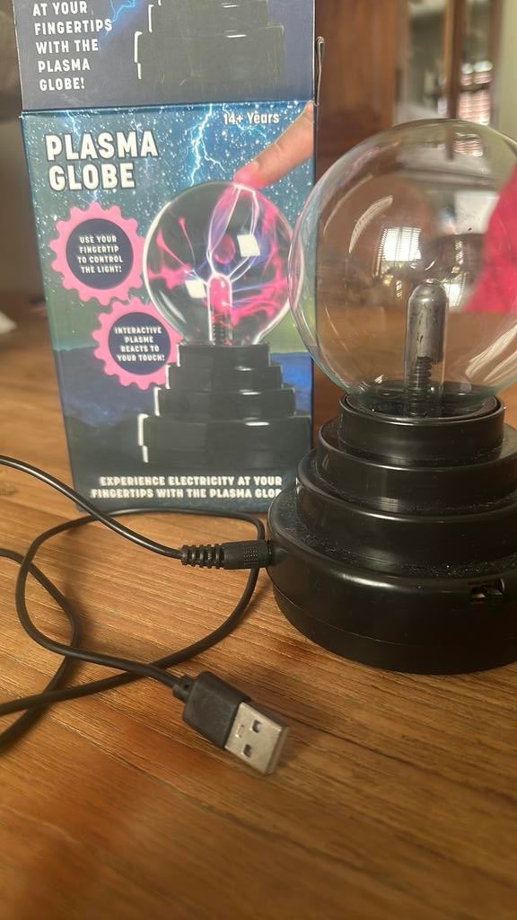 Plasma globe, Ophalen, Zo goed als nieuw, Minder dan 50 cm