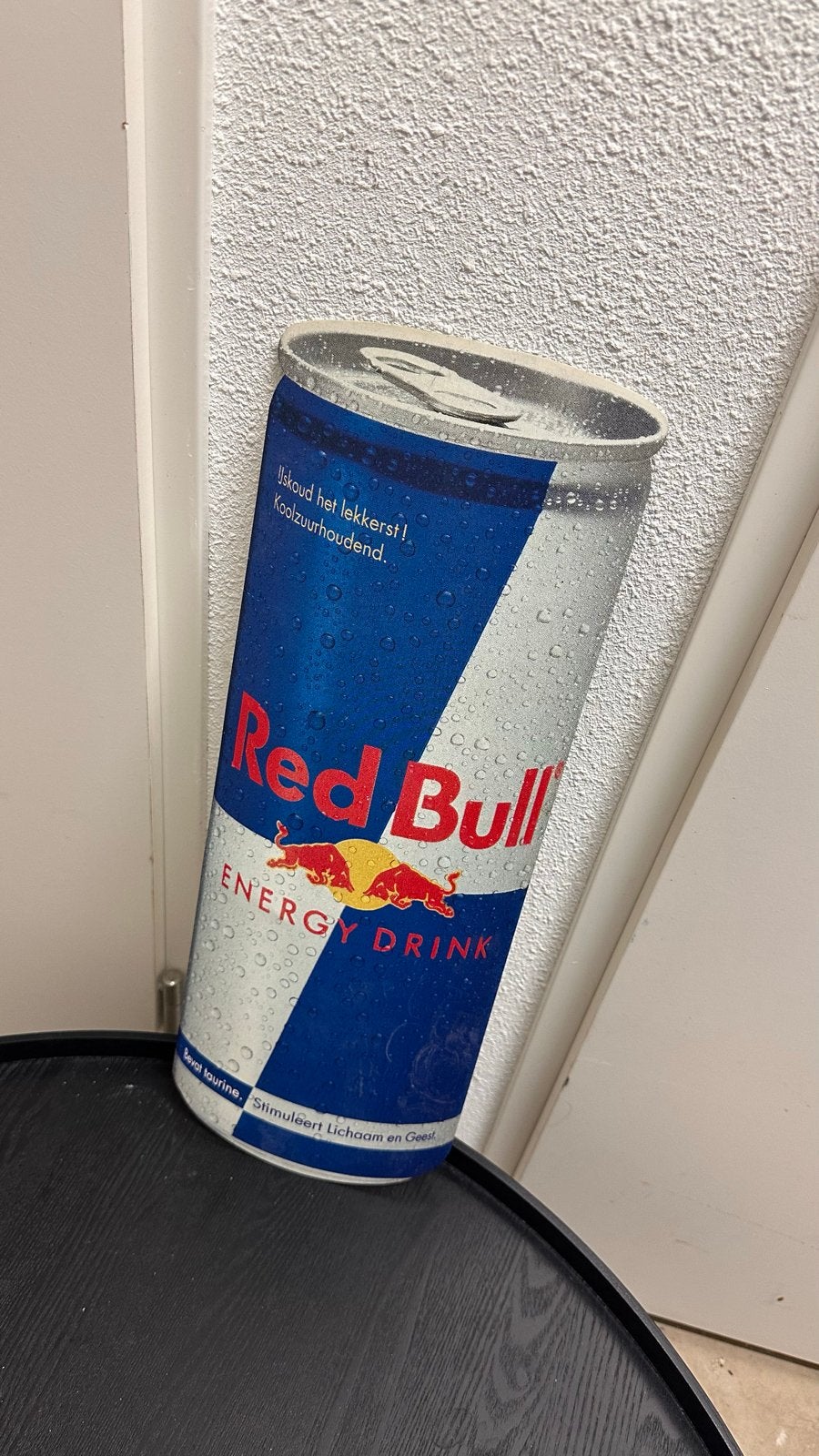 Red Bull Reclamebord - Grote Blik Vorm, Verzamelen, Merken en Reclamevoorwerpen, Ophalen, Gebruikt, Reclamebord