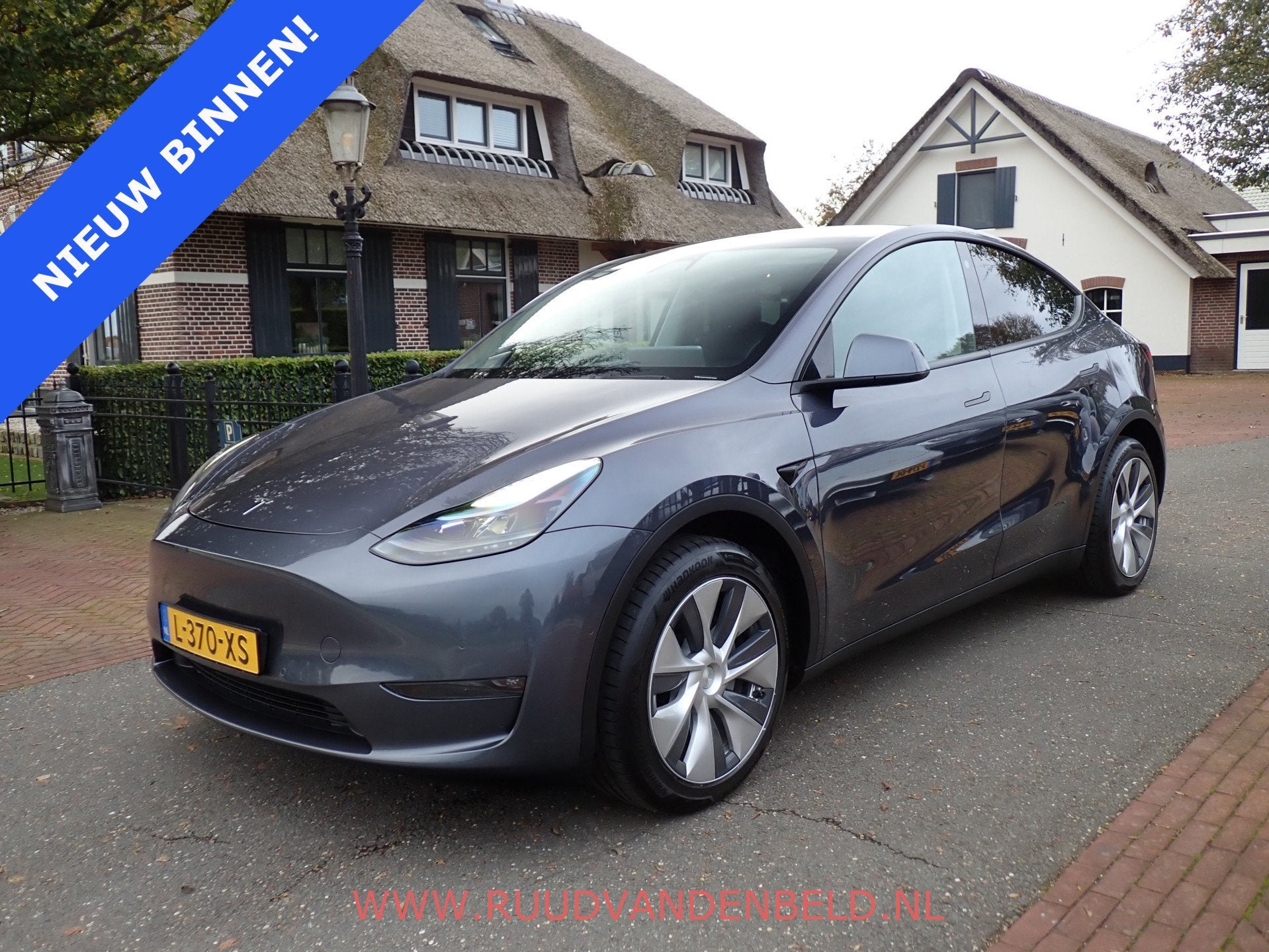 Tesla Model Y Long Range AWD 75 kWh SOH 88% / AUTOPILOT / WA, Auto's, Automaat, Gebruikt, Zwart, 462 pk