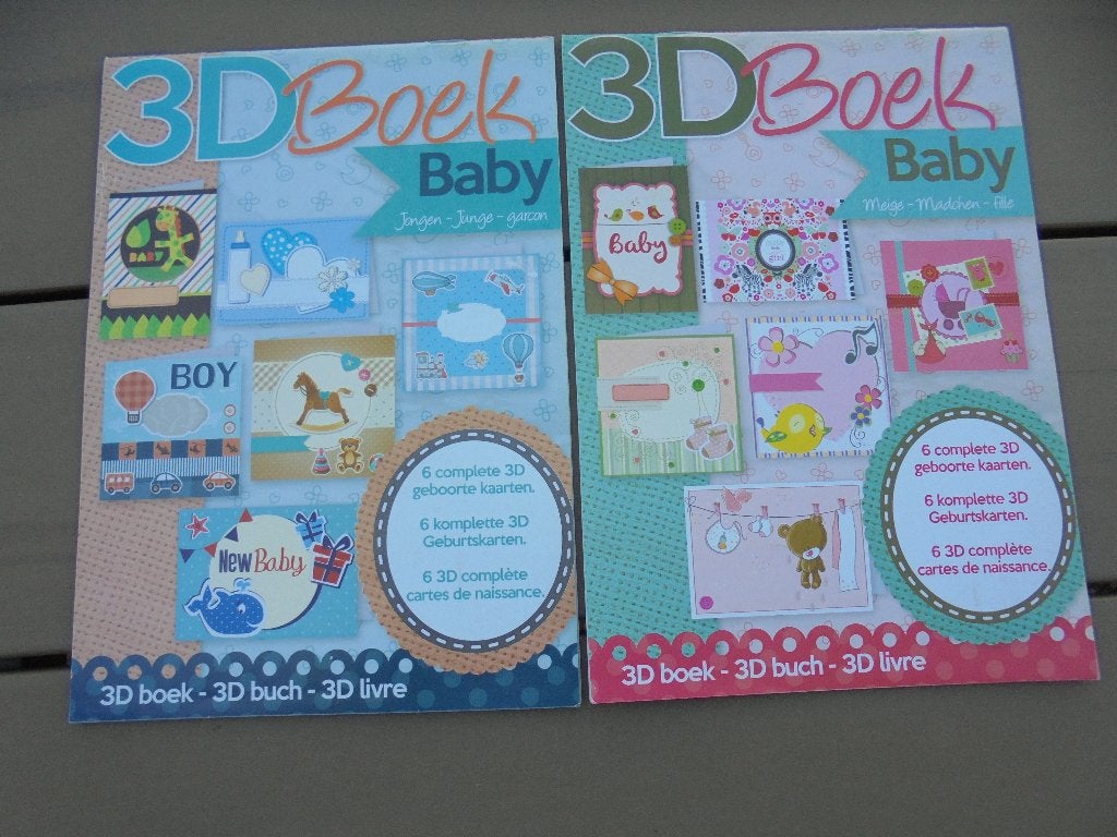 2 3D Baby boekjes, Ophalen of Verzenden, Nieuw, Kind, Overige typen