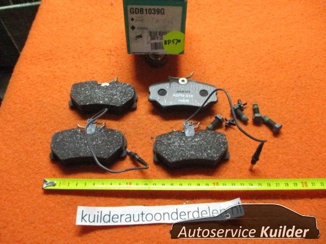 Remblokken voorzijde Citroen ZX P306 P405 36879 TRW gdb1039G, Citroën, -, -, Nieuw