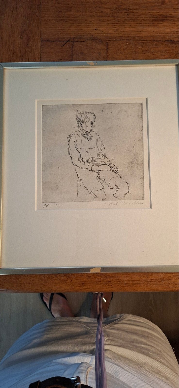Aad de Haas.  Jongen 1941, Ophalen