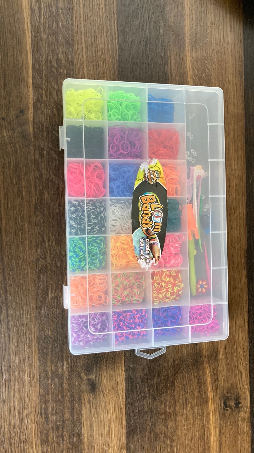 Loom bandjes doos, Ophalen of Verzenden, Gebruikt, Kraal