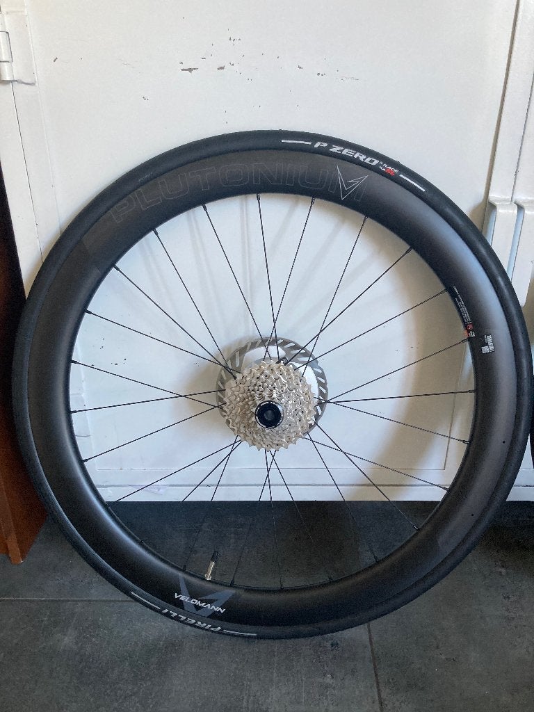 Carbon wielset velomann plutonium 50mm NIEUW, Fietsen en Brommers, Nieuw, Racefiets, Carbon, Ophalen