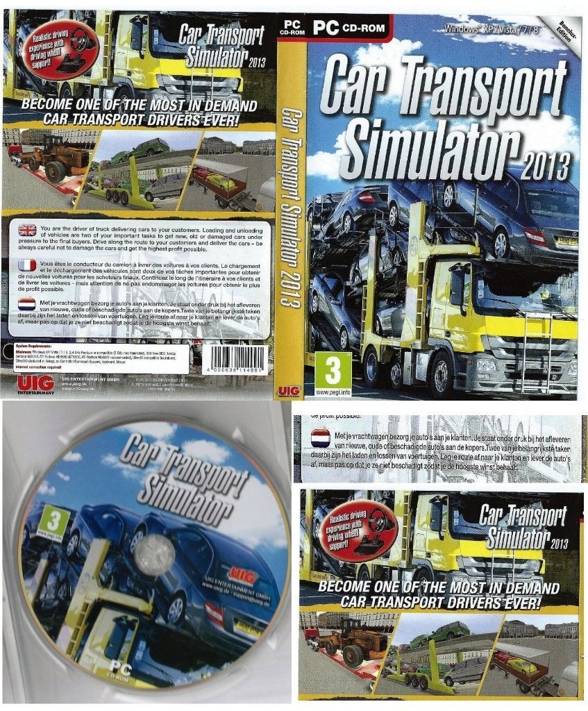 car transport simulator 2013 videogame, 1 speler, Eén computer, Ophalen of Verzenden, Zo goed als nieuw