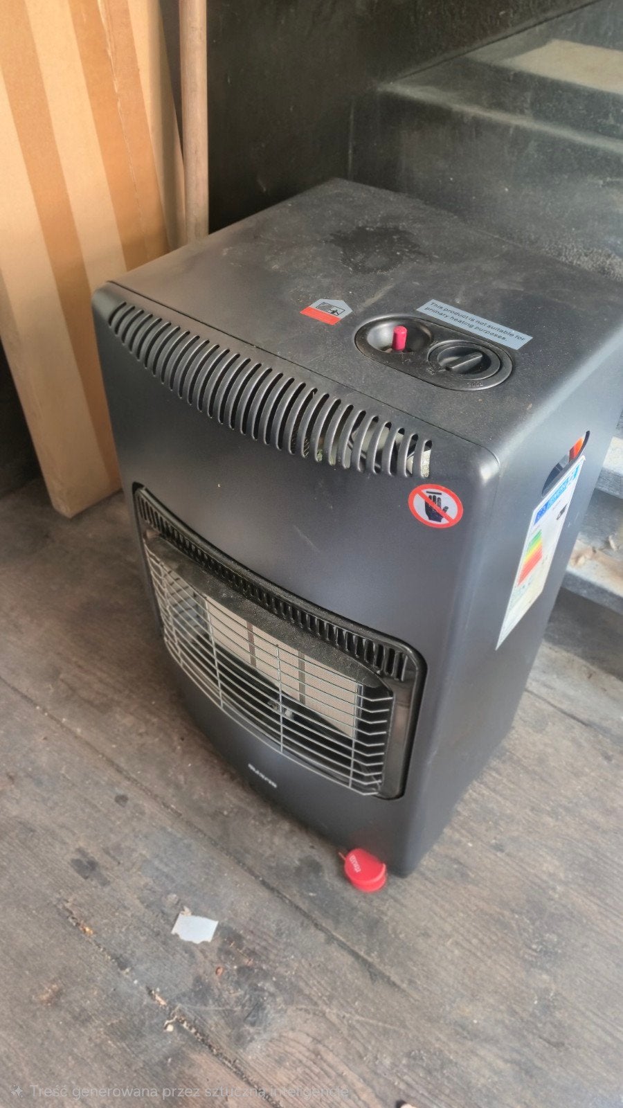 Compacte gaskachel - Ideaal voor bijverwarming, Ophalen, Gebruikt, Gas, Vrijstaand