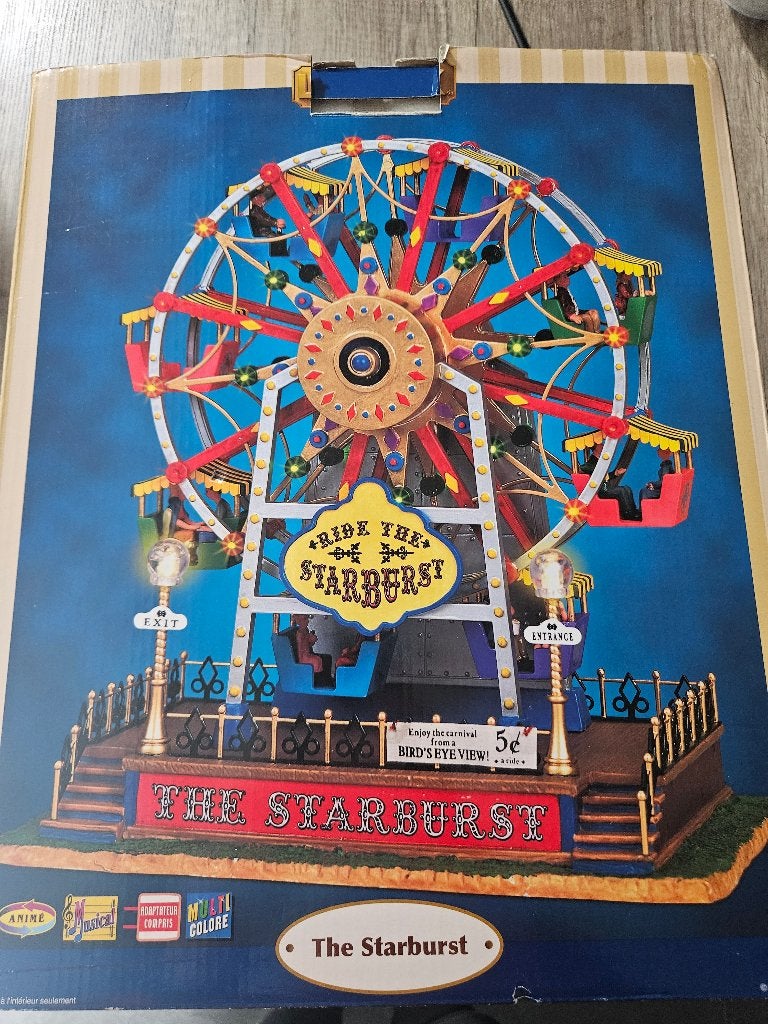 Lemax carnival starburst, Diversen, Ophalen of Verzenden, Gebruikt