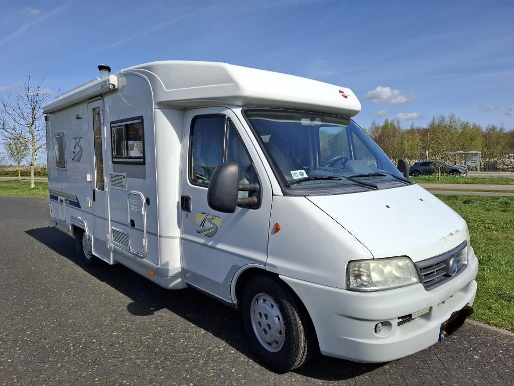 Fiat Bürstner | 107.500 km | nieuwe distributieriem+banden |, Caravans en Kamperen, Campers, Ringverwarming, Fiat, 6 tot 7 meter