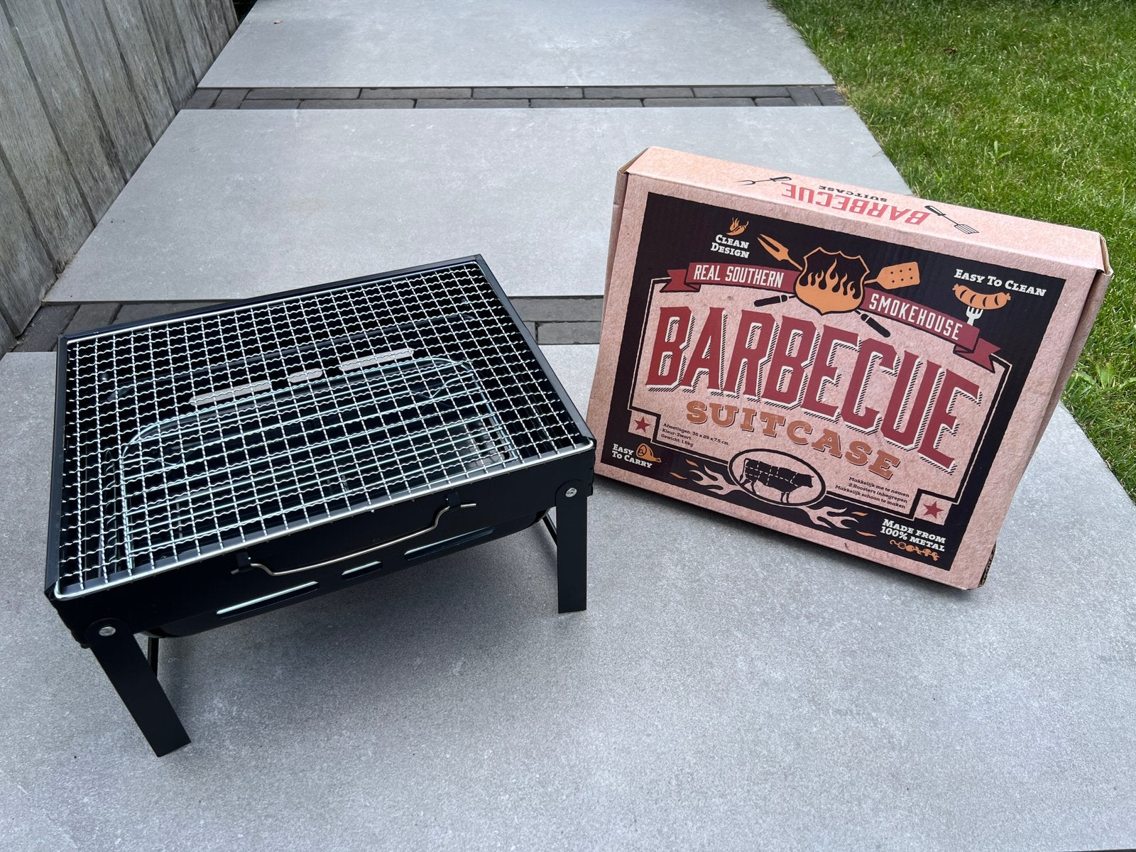 BBQ suitcase, Tuin en Terras, Ophalen of Verzenden, Nieuw
